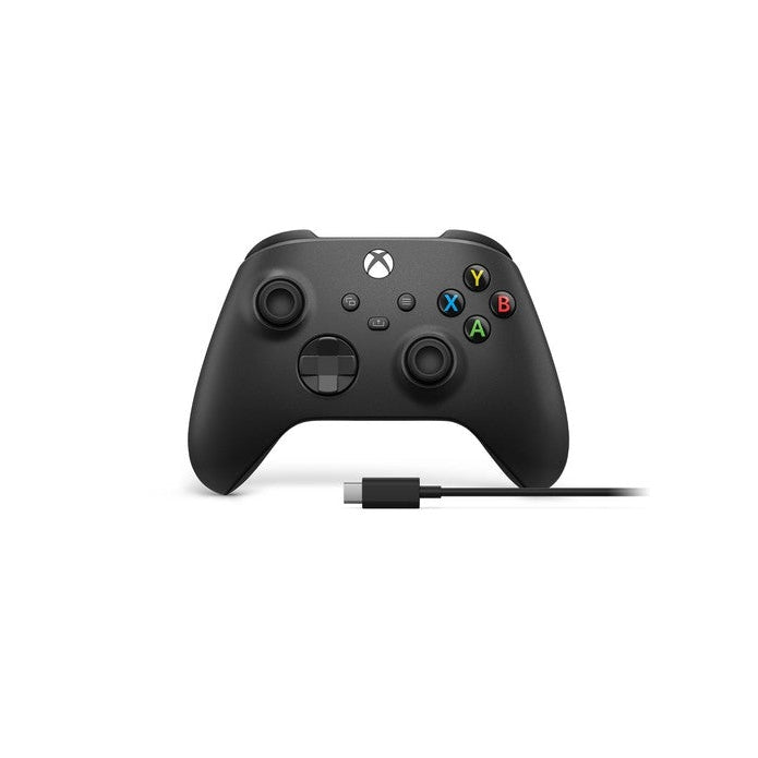 Microsoft Xbox Series X/S Wireless Controller + USB-C Cable - Carbon Black - Refurbished Excellent