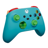 Microsoft Xbox Series X/S Controller - Design Lab - Blue with Green - Pristine