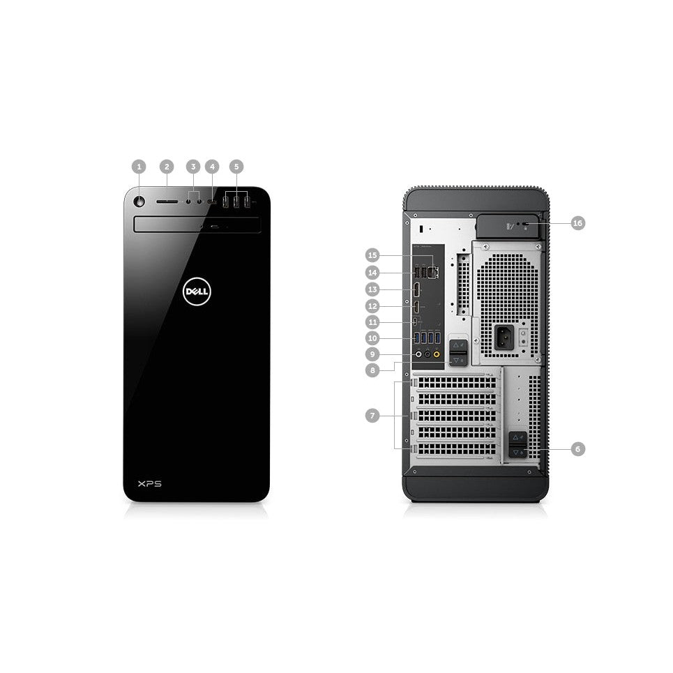 内蔵型SSD DELL XPS 8930 Windows11 Core i7 9700 Dell XPS 8930 Tower - 9th Gen Intel Core i7 - GeForce GTX