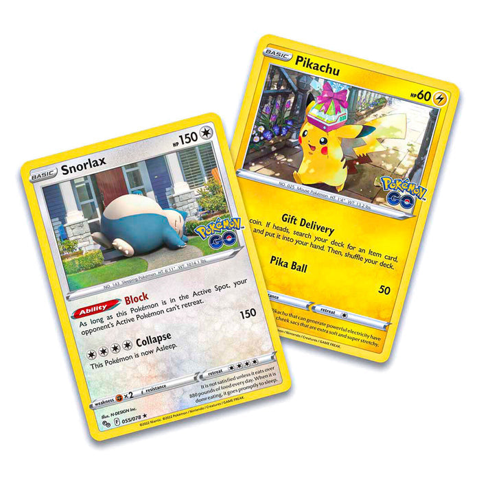 Pokemon TCG Go Snorlax Tin