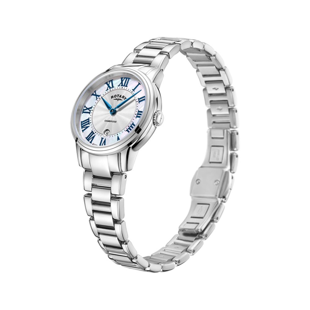 Rotary Women's LB05425/07 Steel Strap Watch - Silver