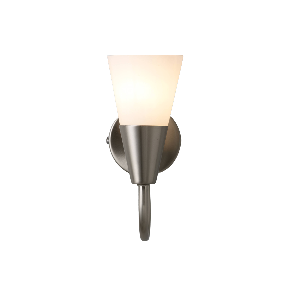 John Lewis & Partners Lulu Wall Light - Antique Brass / Brushed Chrome