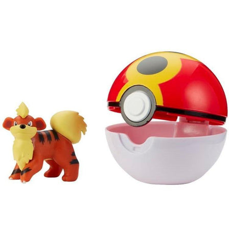 Pokemon Clip 'N' Go, Growlithe & Repeat Ball