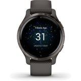 Garmin Venu 2S GPS Smart Watch - Black/Silver - Refurbished Good