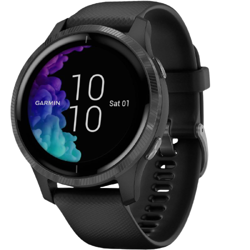 Garmin Venu Amoled GPS Smartwatch Black Refurbished Pristine