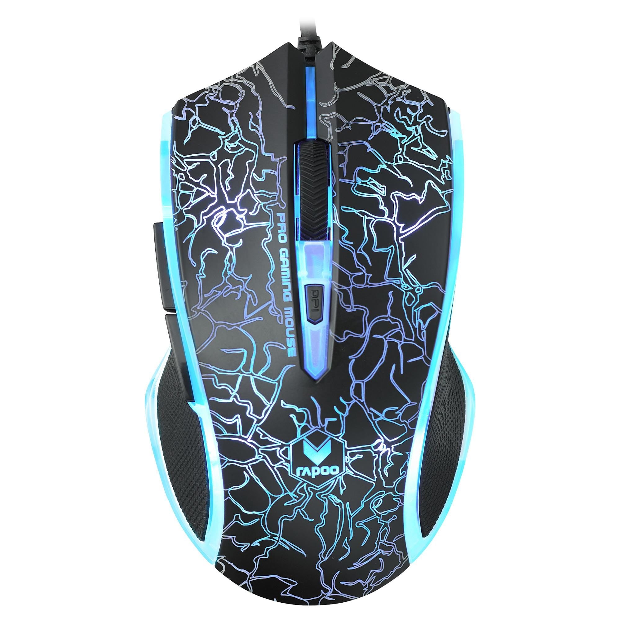 Rapoo V20S 5-Button RGB Optical Gaming Mouse