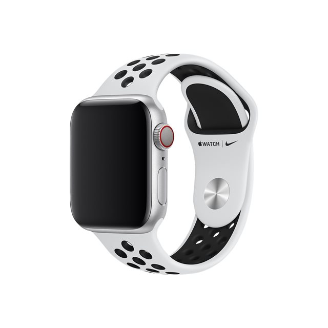 Apple 40mm Nike Sport Band - Platinum / Black Nike