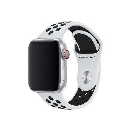 Apple 40mm Nike Sport Band - Platinum / Black Nike