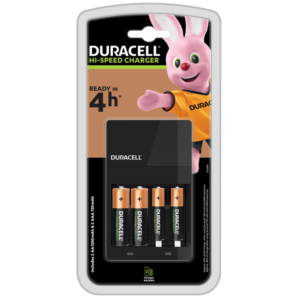 Duracell Hi-Speed Value Battery Charger CEF14
