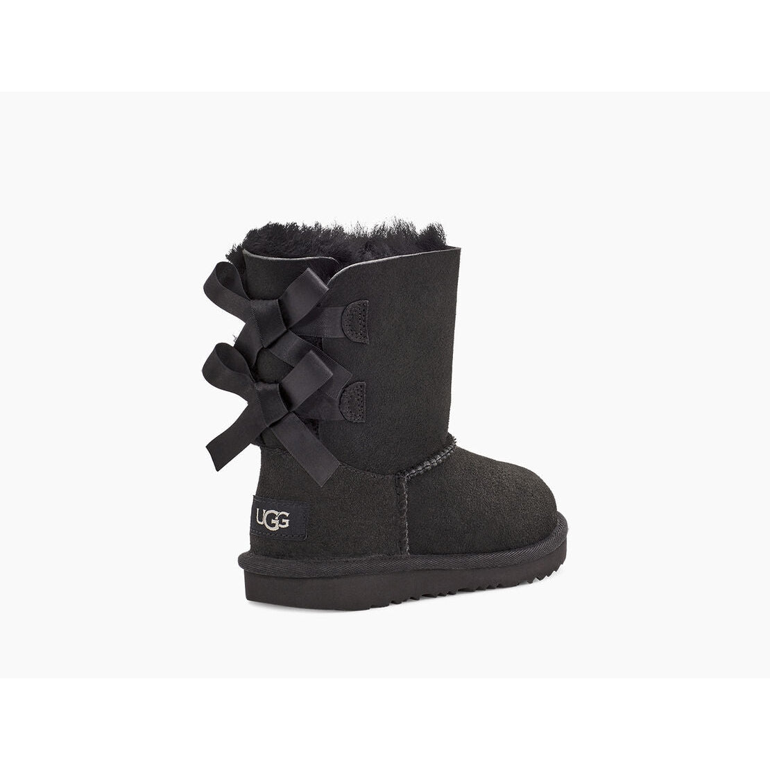 Ugg K Bailey Bow 2 Boots - Size UK 1 - Black