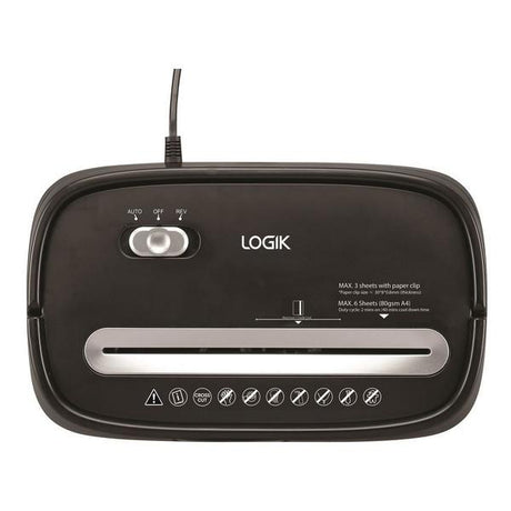 Logik LSHREP21 Cross Cut Paper Shredder - Refurbished Good