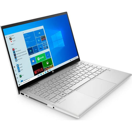HP Pavilion x360 14dy0502sa 14" 2 in 1 Laptop, Intel Pentium Gold, 128 GB SSD, Silver
