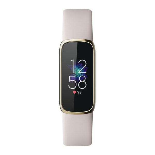 Fitbit Luxe Activity Tracker - Soft Gold / Porcelain White - Refurbished Pristine