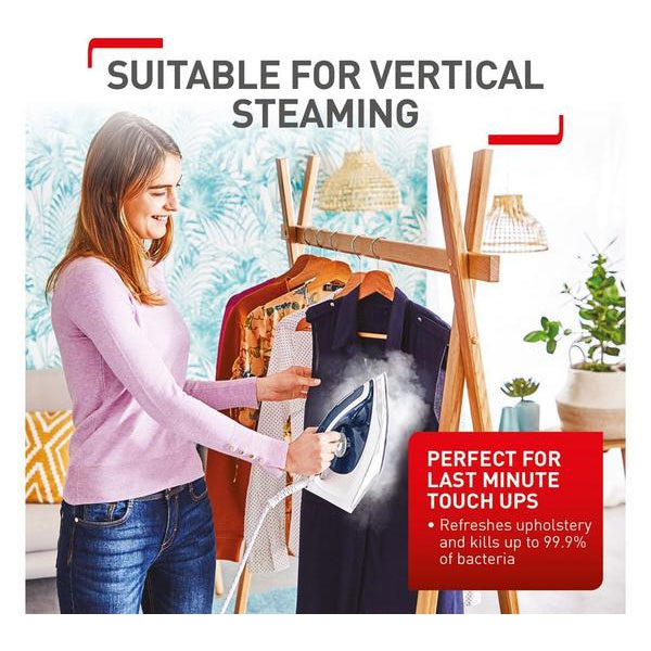 TEFAL Express Essential SV6116 Steam Generator Iron - White & Blue