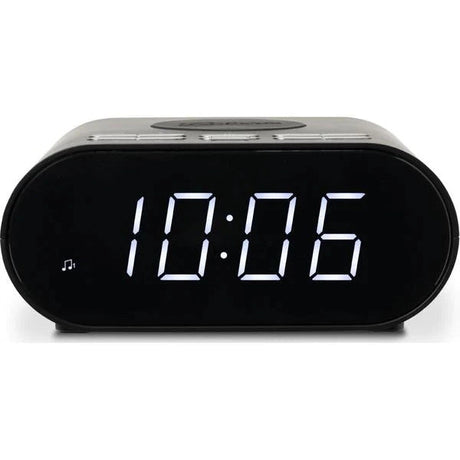 Roberts Ortus Charge DAB/DAB+/FM Digital Alarm Clock Radio - Black - Refurbished Excellent