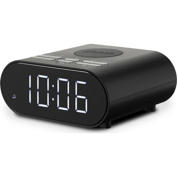 Roberts Ortus Charge DAB/DAB+/FM Digital Alarm Clock Radio - Black - Refurbished Pristine