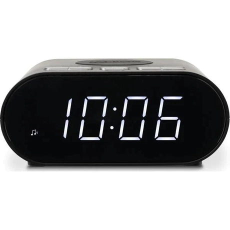 Roberts Ortus Charge DAB/DAB+/FM Digital Alarm Clock Radio - Black - Refurbished Good