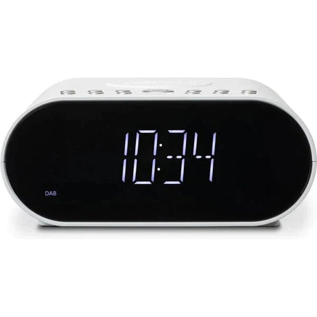 Roberts Ortus Charge DAB/DAB+/FM Digital Alarm Clock Radio - White - Refurbished Good