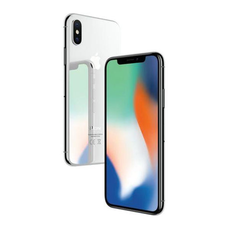 Apple iPhone X, 64GB, Silver, Unlocked - Refurbished Good