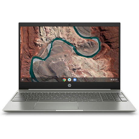 HP 15-DE0000NA Chromebook , Intel Pentium Gold, 4GB RAM, 64GB eMMC, 15.6", White