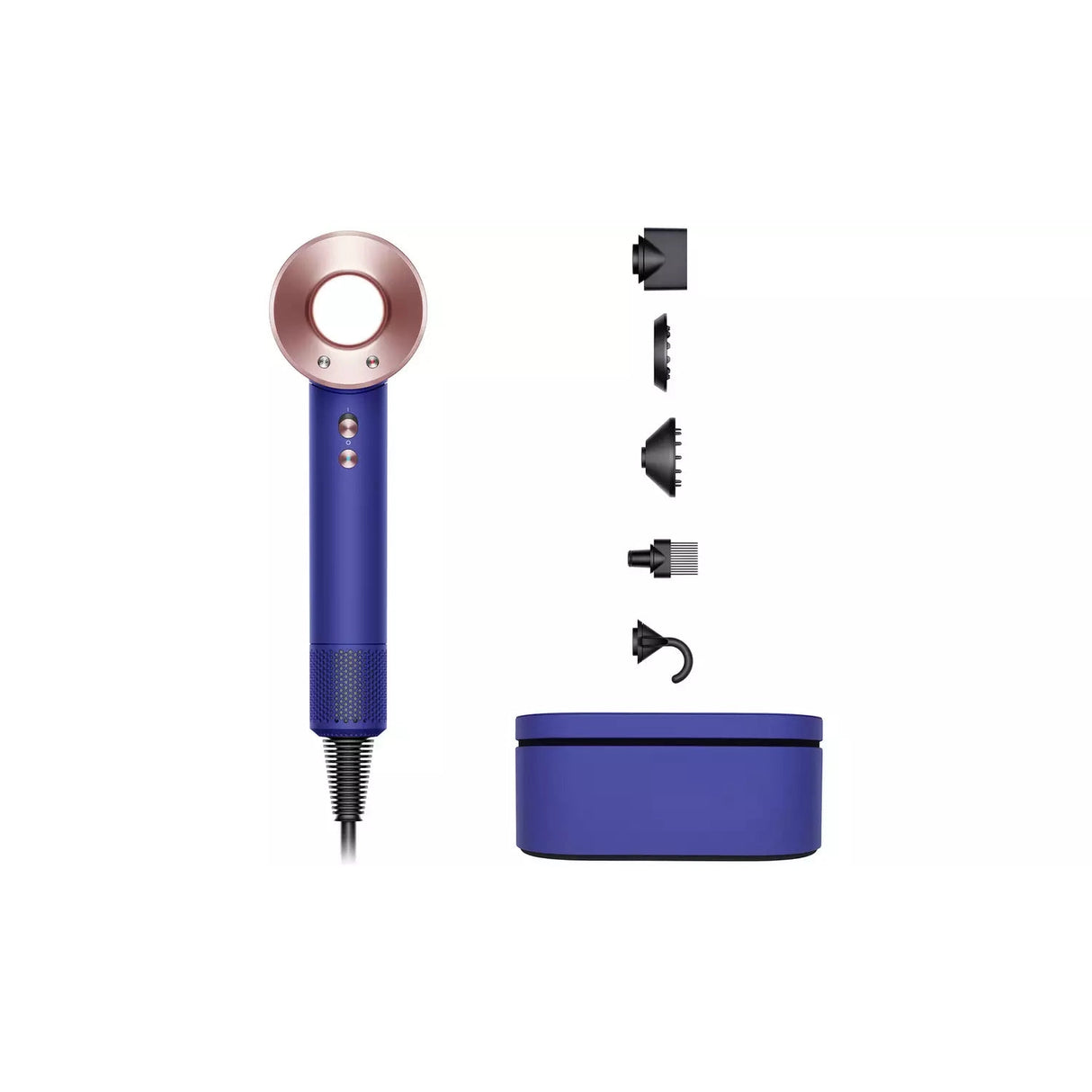Dyson Supersonic Limited Edition Hair Dryer with Gift Case - Blue - Refurbished Pristine