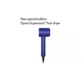 Dyson Supersonic Limited Edition Hair Dryer with Gift Case - Blue - Refurbished Pristine
