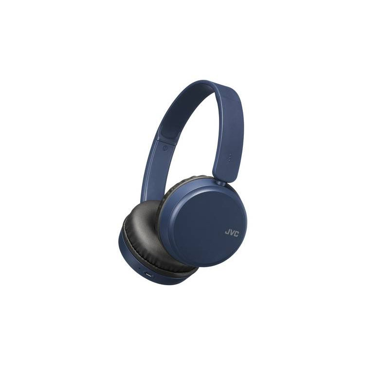 JVC HA-S35BT On Ear Bluetooth Headphones - Blue - Refurbished Pristine