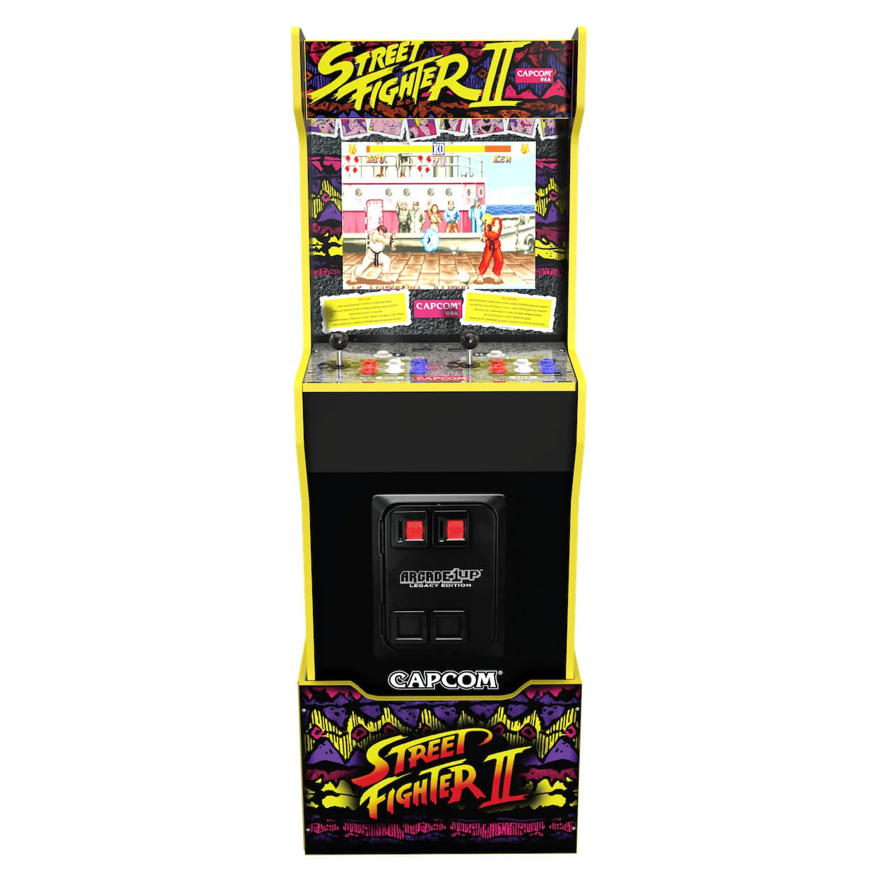 Arcade1Up Street Fighter II Capcom Legacy Edition Cabinet