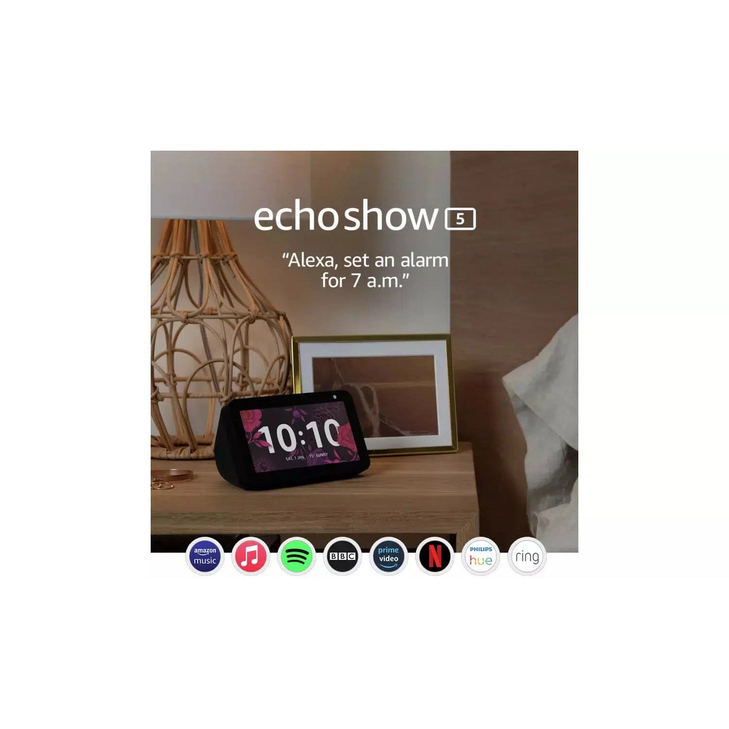 Amazon Echo Show 5 (1st Gen) Smart Display with Alexa
