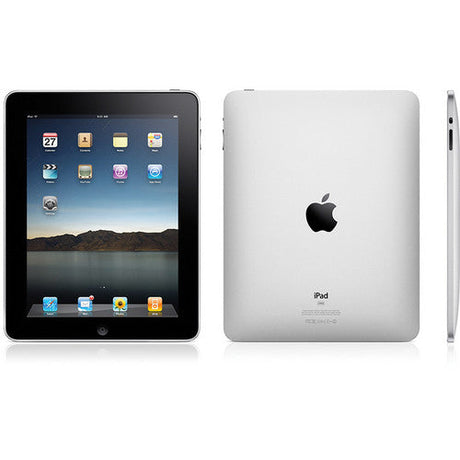 Apple iPad (1st Generation), Wi-Fi, 16GB, Silver/Black (MB292LL/A) - Refurbished Excellent