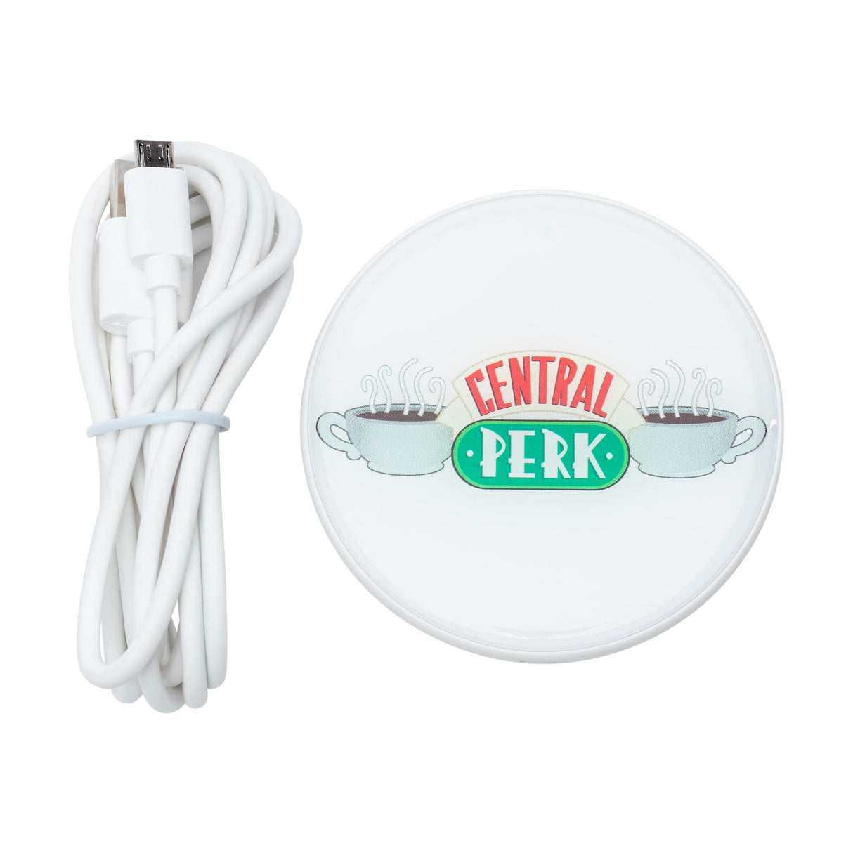 Friends Central Perk Wireless Charger Portable Phone Charger Micro USB