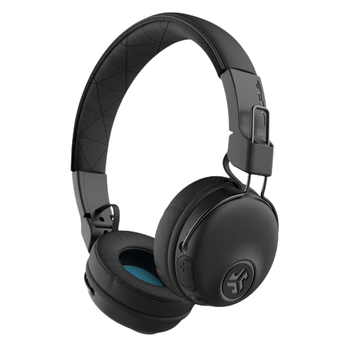 JLab Studio On-Ear Wireless Headphones - Black