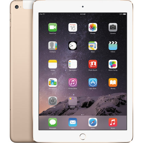 Apple iPad Air 2 (2014) Wi-Fi + Cellular, 64GB, Gold (MH2P2LL/A)