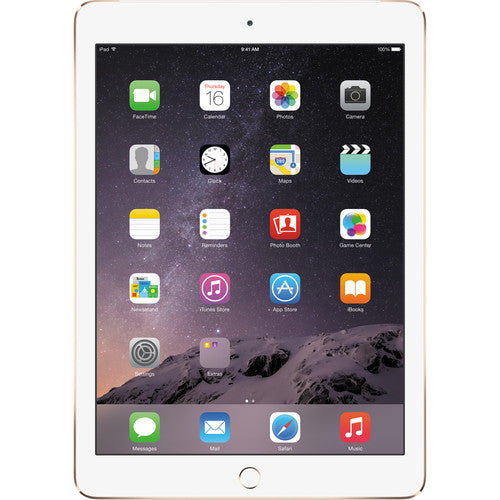 Apple iPad Air 2 (2014) Wi-Fi + Cellular, 64GB, Gold (MH2P2LL/A)