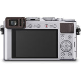 Panasonic Lumix DMC-LX100 Camera, 4K Ultra HD, 12.8MP, 3.1x Optical Zoom, EVF, 3" LCD Screen, Silver