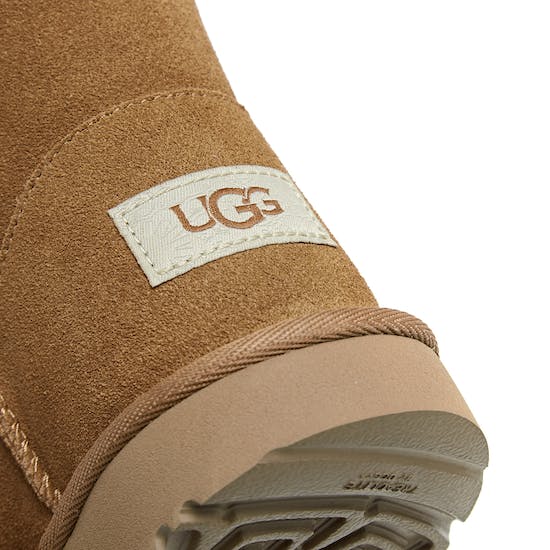 Ugg K Bailey Zip Short Boots - Size UK 3 - Brown