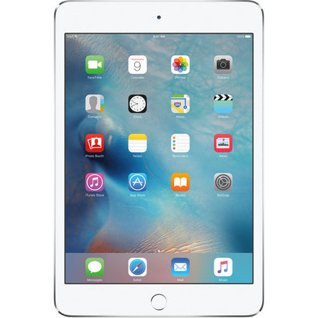 2015 Apple iPad mini 4, Wi-Fi, 64GB, Silver (MK9H2LL/A) - Refurbished Good