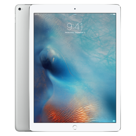 Apple iPad Pro 1st Generation (2015), 12.9 Inch, Wi-Fi, 128GB, Silver (ML2J2LL/A)