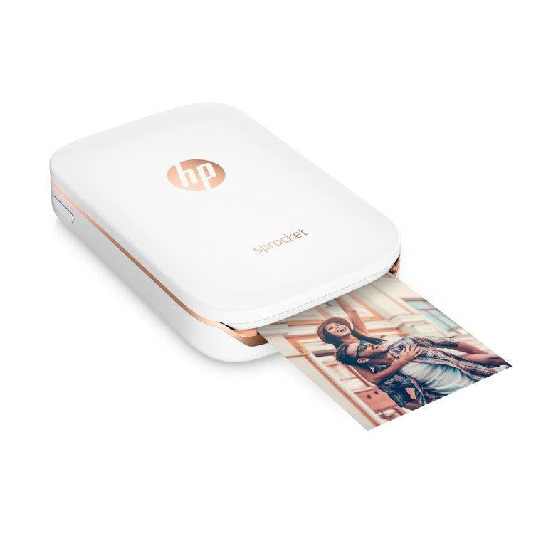 HP Sprocket Photo Printer White and Rose Limited Edition