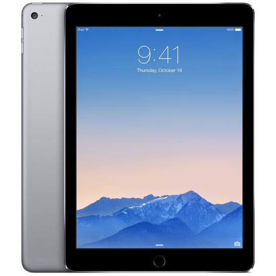 Apple iPad Air 2 Wi-Fi and Cellular, 9.7", 32GB, Space Grey (MNVP2LL/A) - Refurbished Excellent