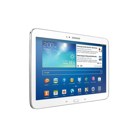 Samsung Galaxy Tab 3 10.1, GT-P5210, 16GB, White, Refurbished Excellent