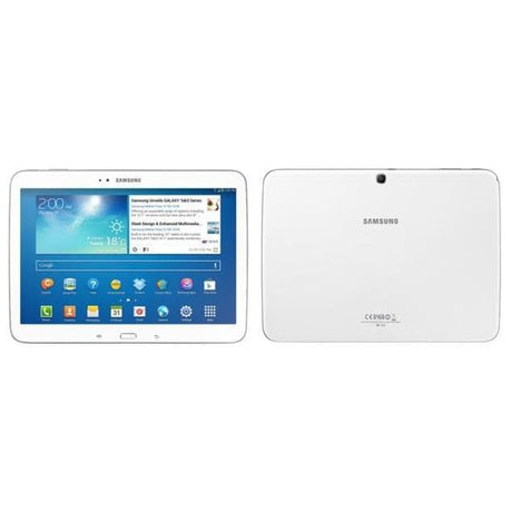 Samsung Galaxy Tab 3 10.1, GT-P5210, 16GB, White, Refurbished Excellent