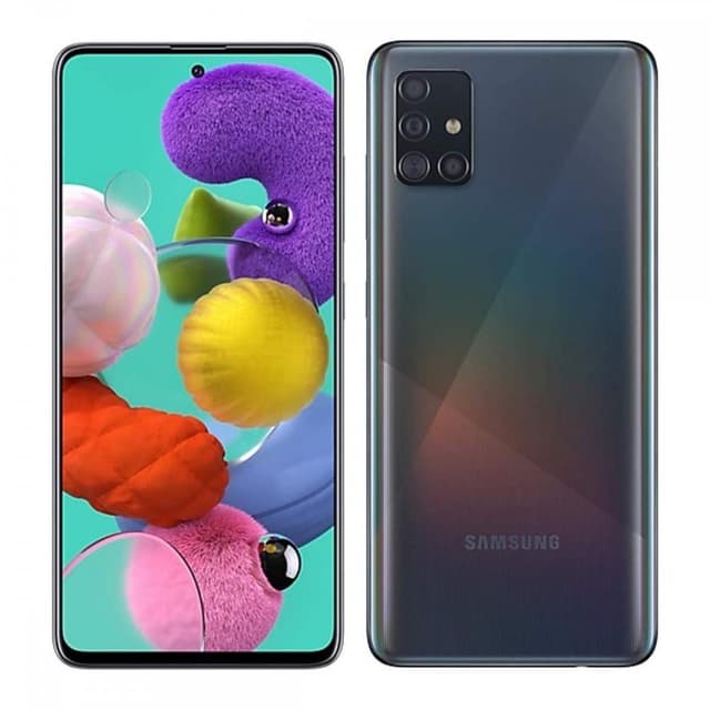 Samsung Galaxy A51, 5G, 128GB, Prism Cube Black, Unlocked - Fair Condition