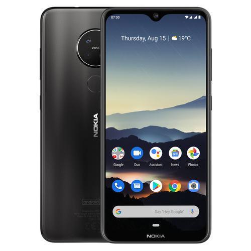 Nokia 7.2 TA-1196 DS 6.3" HD 4GB RAM 64GB, Black