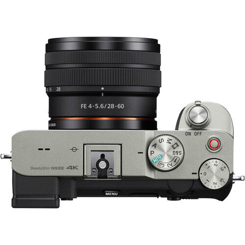 Sony Alpha 7C & FE 28-60mm f/4-5.6 Lens, Silver