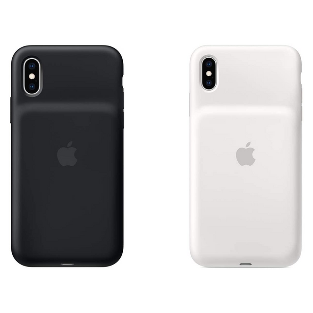 Apple Smart Battery Case for iPhone XS - Black / White