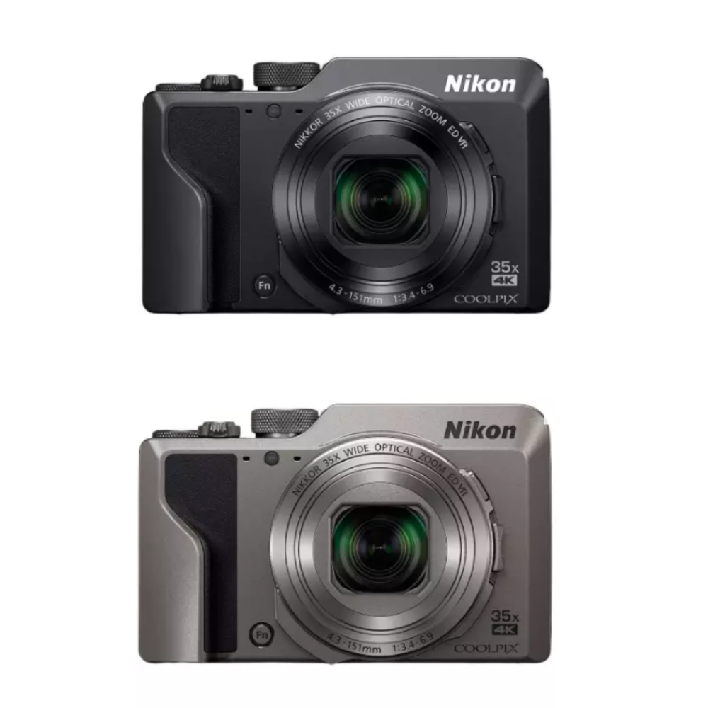 Nikon Coolpix A1000 Digital Camera - Black / Silver
