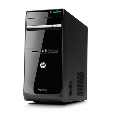 HP Pavilion P6-2475EA Mini PC Tower, AMD A8, 8GB RAM, 2TB HDD, Black