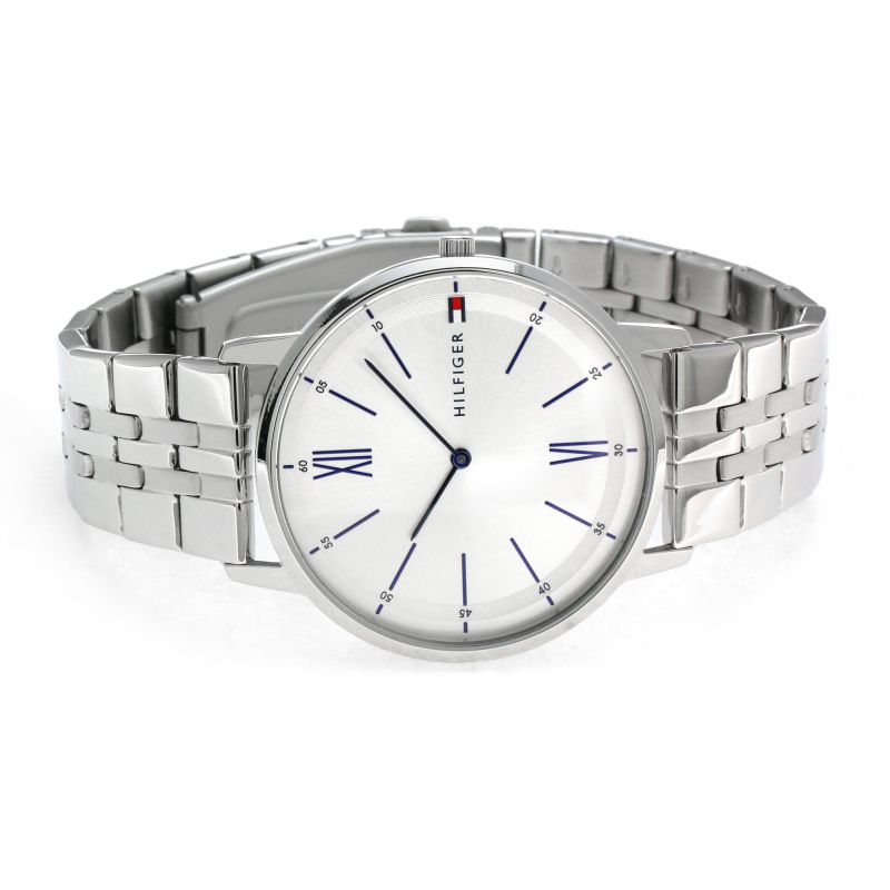 Tommy Hilfiger Men's 1791511 Multi Dial Quartz Watch, Silver