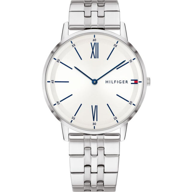 Tommy Hilfiger Men's 1791511 Multi Dial Quartz Watch, Silver